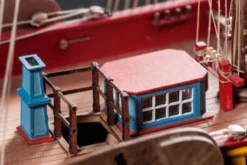 Mamoli Dutch Statenjacht van Dusek houten scheepsmodel 1:48