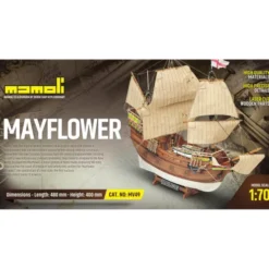 Mamoli Mayflower Koopvaardijschip houten scheepsmodel 1:70