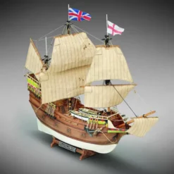 Mamoli Mayflower Koopvaardijschip houten scheepsmodel 1:70