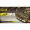Mamoli USS Rattlesnake Brik zeilschip houten scheepsmodel 1:64