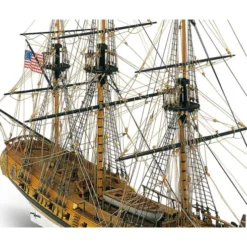 Mamoli USS Rattlesnake Brik zeilschip houten scheepsmodel 1:64
