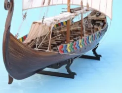 Mantua Drakkar Viking houten scheepsmodel 1:50 (mooiste in zijn soort)