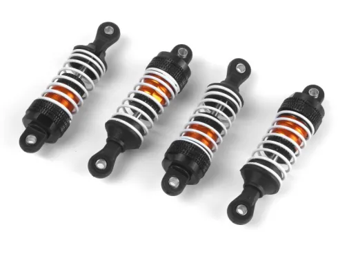 Maverick Aluminum Oil-Filled Shock Absorber Set (Orange/4pcs) – MV150557