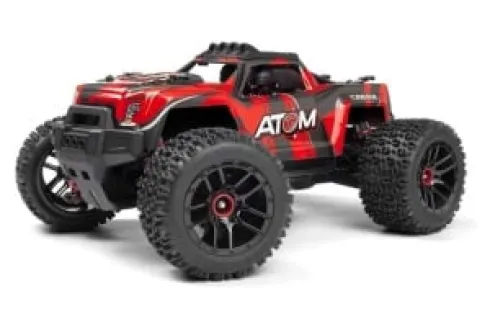 Maverick Atom AT1 1/18 4WD Electric Monster Truck Rood