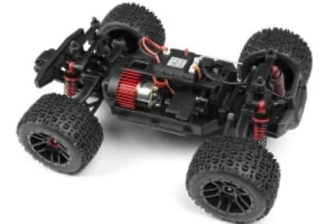 Maverick Atom AT1 1/18 4WD Electric Monster Truck Rood