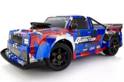 Maverick QuantumR FLUX 4S 1/8 4WD Brushless Race Truck RTR Blauw/Rood zonder accu en lader – 80 km/h