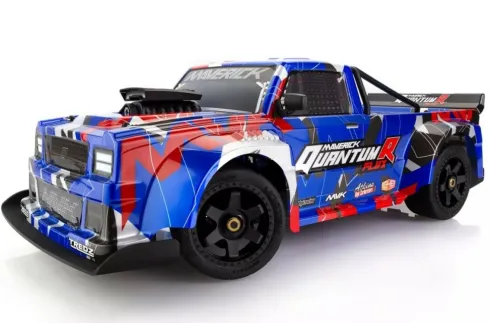 Maverick QuantumR FLUX 4S 1/8 4WD Brushless Race Truck RTR Blauw/Rood zonder accu en lader – 80 km/h
