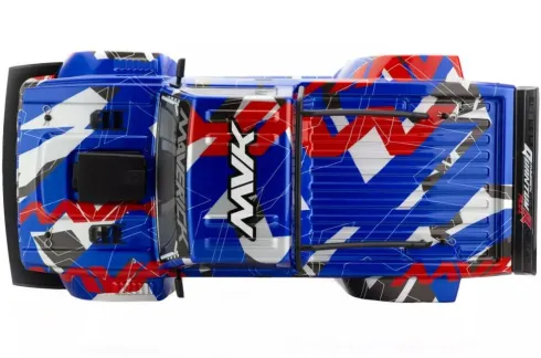Maverick QuantumR FLUX 4S 1/8 4WD Brushless Race Truck RTR Blauw/Rood zonder accu en lader – 80 km/h