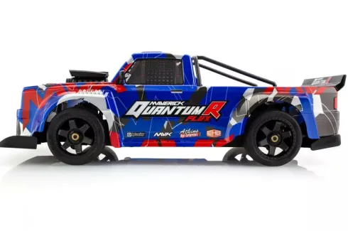 Maverick QuantumR FLUX 4S 1/8 4WD Brushless Race Truck RTR Blauw/Rood zonder accu en lader – 80 km/h