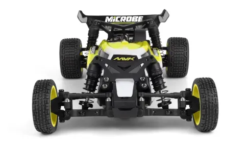 Maverick RC Microbe 1/24 Buggy RTR Geel compleet met 7.4V 350mAh LiPo-accu en USB-lader