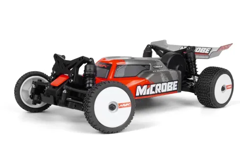 Maverick RC Microbe 1/24 Buggy RTR Rood compleet met 7.4V 350mAh LiPo-accu en USB-lader