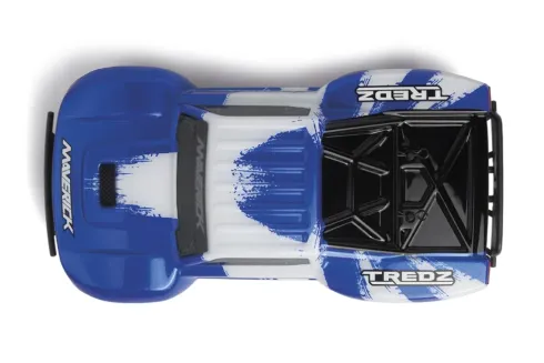 Maverick RC Microbe SC Flux 1/24 Short Course Truck compleet met 7.4V 350mAh LiPo accu en lader – Blauw