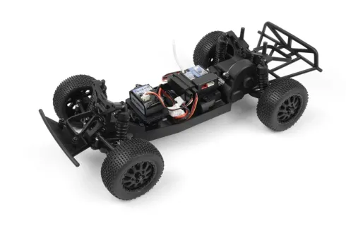 Maverick RC Microbe SC Flux 1/24 Short Course Truck compleet met 7.4V 350mAh LiPo accu en lader – Blauw
