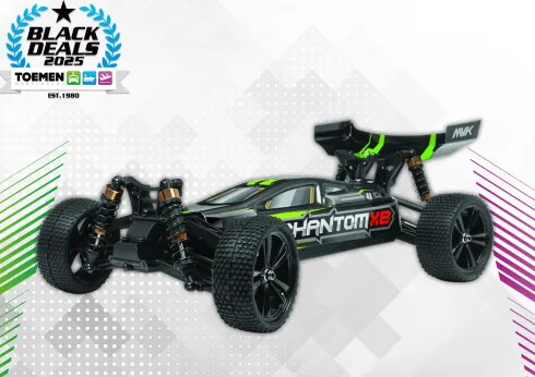Maverick RC Phantom XB 1/10 RTR Electric Buggy compleet met accu en lader