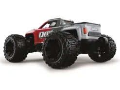 Maverick RC QBit MT 1/16 Monster Truck Rood compleet met 7.4V 1200mAh Li-Ion batterij en USB-lader (30 km/h)