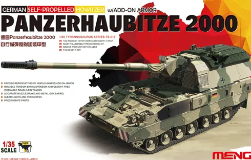 Meng German Self-Proppeled Howitzer Panzerhaubitze 2000 – 1:35 bouwpakket