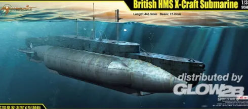 Merit British HMS X-Craft Submarine – 1:35 bouwpakket