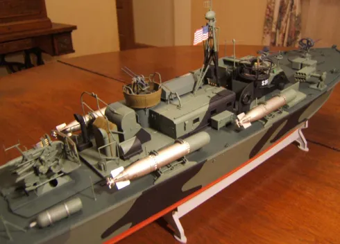 Merit U.S. Navy Elco 80 Motor Patrol Torpedo – 1:48 bouwpakket