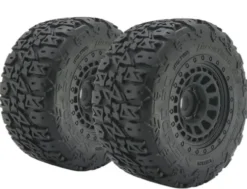 Method Terraform Belted 1/8 Monster Truck Tyres On Array Rims (Traxxas / ARRMA / Team Corally / HPI)