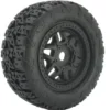 Method Terraform Belted SC Tyres On Switch Rims 1/7 & 1/8 (Traxxas UDR / ARRMA Mojave 6S)