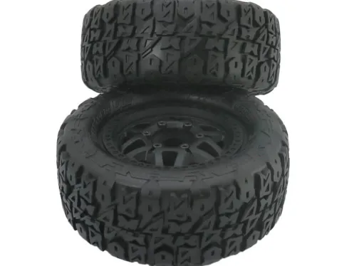 Method Terraform Belted SC Tyres On Switch Rims 1/7 & 1/8 (Traxxas UDR / ARRMA Mojave 6S)