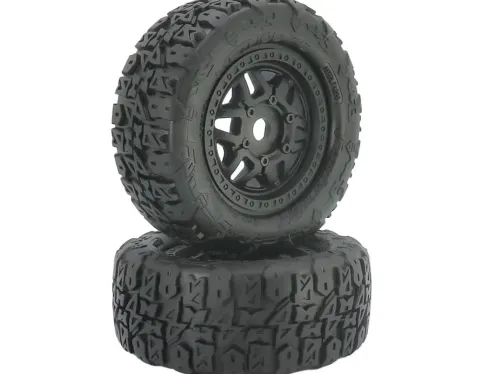 Method Terraform Belted SC Tyres On Switch Rims 1/7 & 1/8 (Traxxas UDR / ARRMA Mojave 6S)