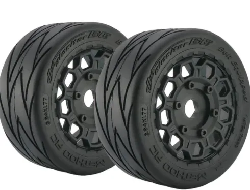 Method Velociter Belted Onroad Tyres On Hive Rims 1/7 45/100 (ARRMA Infraction / Limitless / Felony)