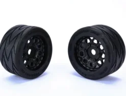 Method Velociter Belted Onroad Tyres On Hive Rims 1/7 54/106 (ARRMA Infraction / Limitless / Felony)