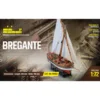 Mini Mamoli Bregante houten scheepsmodel 1:72