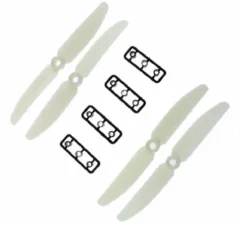 Mini quadcopter propellers 5030 2xCW 2xCCW – Wit