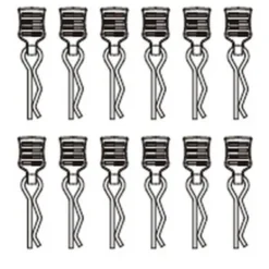 MJX Body Shell Clip 12PCS – MX-M001C