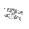 MJX Front axle – MX-P12YSA01