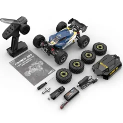 MJX Hyper GO 16213 1/16 Brushless Buggy RTR 50 km/h compleet met Lipo 2S 7,4V 2000mAh batterij en lader