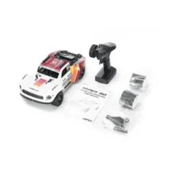 MJX Hyper GO 14211 1/14 Brushless Short Course 4WD RTR compleet met 3000mAh 2S lipo accu en lader en extra set banden – 70 km/h