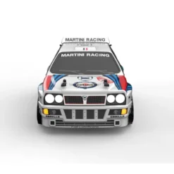 MJX Hyper GO 14302 1/14 Lancia Delta Rally 4WD RTR compleet met 2000mAh 2S lipo accu en lader en 2 extra sets (onroad en offroad) banden