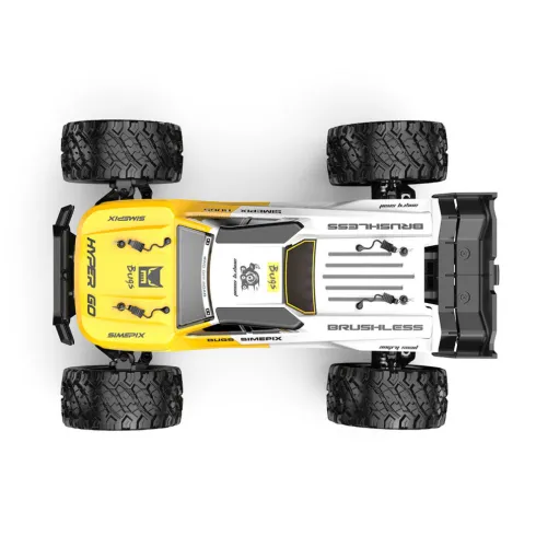 MJX Hyper GO 14207 1/14 Truggy 4WD RTR compleet met 2000mAh 2S lipo accu en lader en 2 bodies – 55 km/h