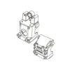 MJX Rear differential base – MX-P73190