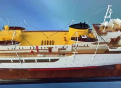 Modell-Tec Kongeskipet Norge houten scheepsmodel 1:60 (Geschikt voor RC besturing)