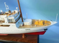 Modell-Tec Kongeskipet Norge houten scheepsmodel 1:60 (Geschikt voor RC besturing)