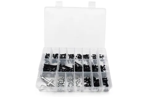 Modster Inbus Verzonken Schroevenset 375-delig met Opbergbox – Complete schroevenset voor RC voertuigen