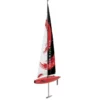 MODSTER SR100 Hurricane Zeiljacht 2130 mm mast rood/zwart RTR