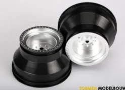 Monster Jam replica – satin chrome wheels rear – TRX3664