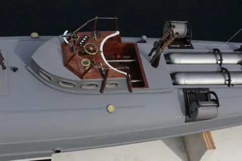 Mountfleet Models 55ft Coastal Motor Boat GFK romp, kunststof/houten RC scheepsmodel 1:16
