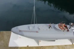 Mountfleet Models 55ft Coastal Motor Boat GFK romp, kunststof/houten RC scheepsmodel 1:16