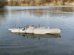 Mountfleet Models 55ft Coastal Motor Boat GFK romp, kunststof/houten RC scheepsmodel 1:16