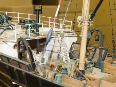 Mountfleet Models St. Nectan GFK romp , kunststof/houten RC scheepsmodel 1:32