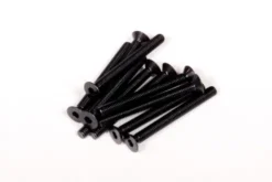 M3x30mm Hex Socket Flat Head Black 10pcs – AXA0151