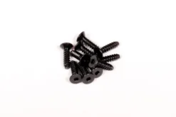 M2.6x10mm Hex Socket Tapping Flat Head Black 10pcs – AXA0414