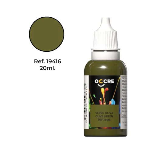 Occre Acrylic Paint Olive Green 20ml – 19416