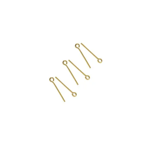 Occre 10mm Oogbouten – Messingkleurig (60 stuks)